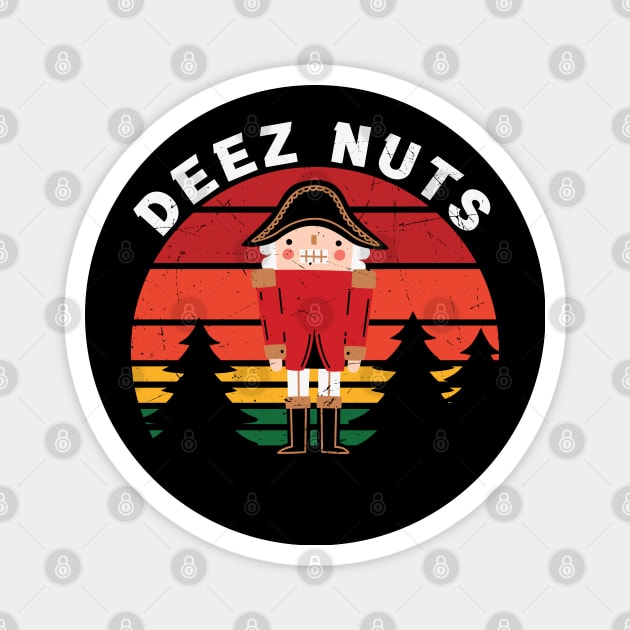 Deez Nutz Magnet by MZeeDesigns